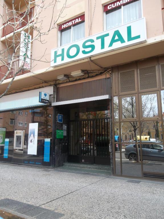 Hostal Cumbre Zaragoza Kültér fotó
