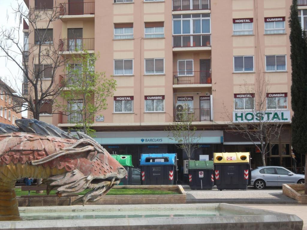 Hostal Cumbre Zaragoza Kültér fotó